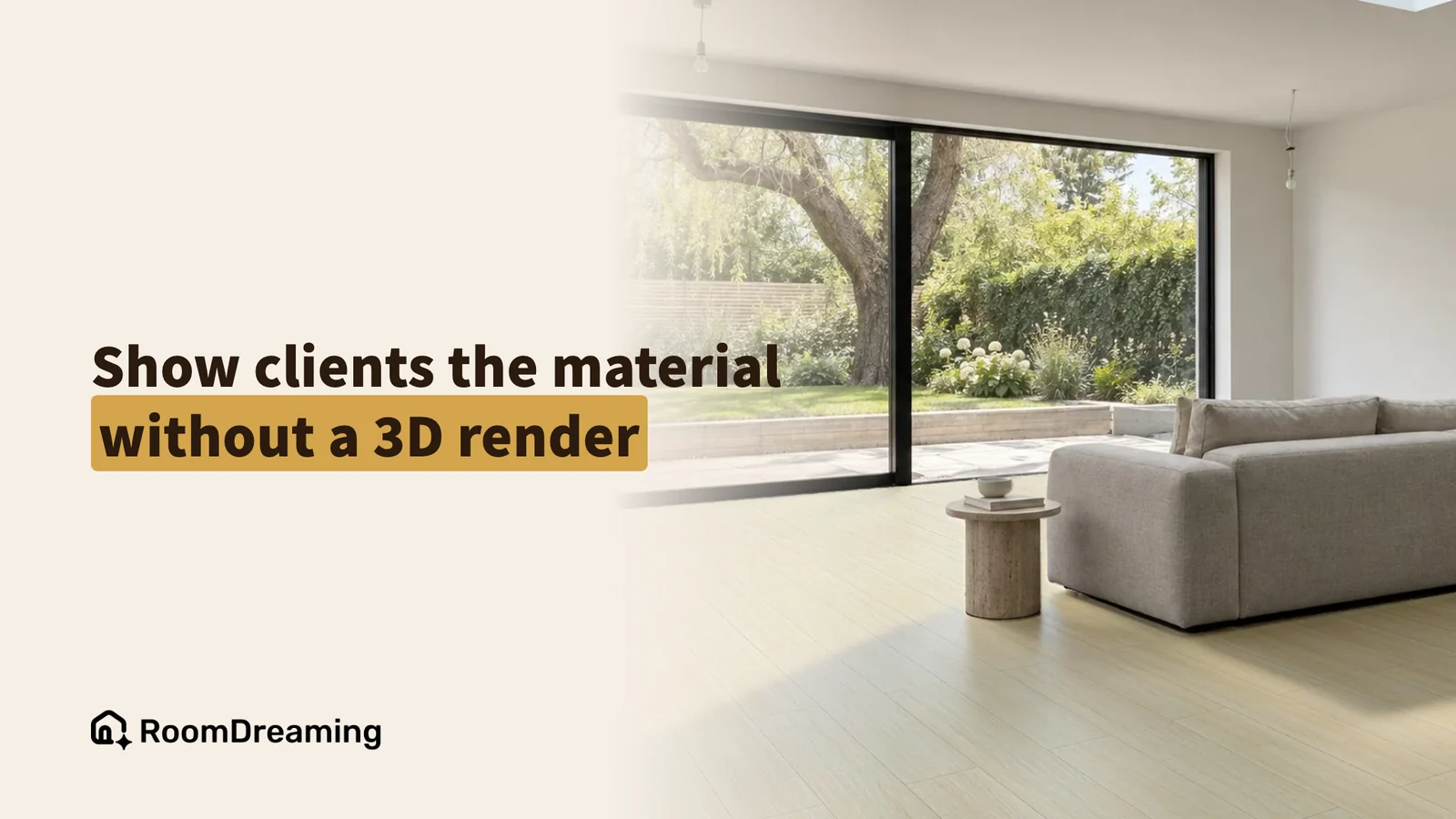 Interior Design Proposals Taking Too Long? How Designers Use Brands' AI Material Visualizers to Save Render and Selection Time